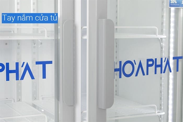 Tủ mát trưng bày Hòa Phát 526 lít HSR D6526